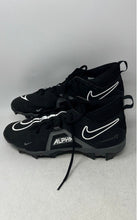 Load image into Gallery viewer, Nike Mens Alpha Menace 3 Shark CV0584-001 Black White Football Cleats Size 12
