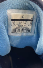 Load image into Gallery viewer, Authentic Nike Mens Jordan 1 Retro Blue White Sneaker Shoes Size 12 Worn Soles
