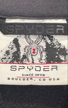 Load image into Gallery viewer, Spyder Mens Gray Black Fleece Long Sleeve 1/4 Zip Pullover Sweater Size XL
