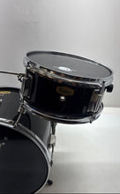 Load image into Gallery viewer, Eastar Black Beginner Acoustic Percussion Drum Set Of 3 Pcs And Chair
