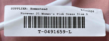 Load image into Gallery viewer, Forever 21 Womens Pink Adjustable Strap Cowl Neck Ruched Midi Bodycon Dress Sz S
