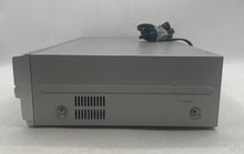 Load image into Gallery viewer, Sylvania DVR90VE Silver VHS DVD Recorder/Video Cassette Recorder Not Tested
