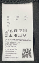 Load image into Gallery viewer, Hugo Boss Mens Black Short Sleeve Crew Neck Pullover T-Shirt Size Medium
