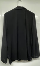 Load image into Gallery viewer, Ann Taylor Womens Black Long Sleeve Casual Pullover Blouse Top Size Medium
