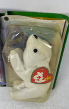 Load image into Gallery viewer, TY White Plus McDonald’s Legends Chilly The Polar Bear Beanie Baby Soft Toy
