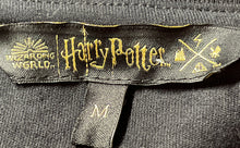 Load image into Gallery viewer, Harry Potter Mens Black Cotton Crew Neck Short Sleeve Pullover T-Shirt Size M
