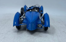 Load image into Gallery viewer, Bburago 1934 Bugatti Type 59 Blue 1/18 Scale Diecast Collective Model Car
