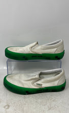 Load image into Gallery viewer, Vans Unisex Classics White Green Low Top Slip-On Sneaker Shoes Size M5 W6.5

