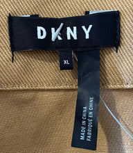 Load image into Gallery viewer, DKNY Mens Brown Long Sleeve Pockets Hooded Utility Jacket Size XL
