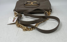 Load image into Gallery viewer, Jessica Simpson Womens Charlene Beige Chain Strap Shoulder Handbag With Tags
