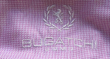Load image into Gallery viewer, Bugatchi Mens Pink Long Sleeve Collared Button Front Dress Shirt Size 16.5
