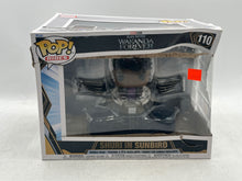 Load image into Gallery viewer, Funko Pop! Rides Marvel Panther Wakanda Forever Shuri In Sunbird #110 Figure
