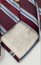 Load image into Gallery viewer, Givenchy Monsieur Mens Multicolor Striped Adjustable Long Formal Designer Tie
