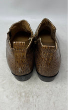 Load image into Gallery viewer, Roberto Chillini Mens Brown Animal Print Almond Toe Ankle Booties Size 12
