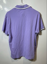 Load image into Gallery viewer, Tommy Hilfiger Mens Purple Cotton Short Sleeve Regular Fit Polo Shirt Size M
