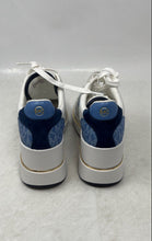 Load image into Gallery viewer, Michael Kors Womens Irving FT25F White Blue Low Top Sneakers Shoes Size 5.5 M
