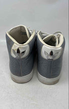 Load image into Gallery viewer, Adidas Mens Pro Model Gray White Snakeskin Print Lace-Up Sneaker Shoes Size 11

