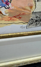 Load image into Gallery viewer, Moon Sonata Romantic &amp; Musical Women In Gown Picture Signed Framed Art Painting
