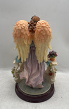Load image into Gallery viewer, Vintage Casinelli Winged Angel Reading A Book Woman Porcelain Figurine
