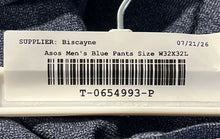 Load image into Gallery viewer, Asos Mens Blue Flat Front Pockets Skinny Leg Dress Pants Size W32XL32
