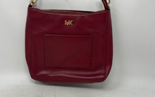 Load image into Gallery viewer, Michael Kors Womens Bedford Legacy Red Leather Adjustable Strap Crossbody Bag
