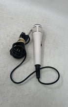 Load image into Gallery viewer, Unbranded White Handheld Vocal Wired Karaoke Microphone Not Tested
