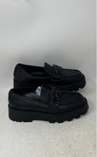 Load image into Gallery viewer, Karl Lagerfeld Paris Womens Marcia Black Leather Slip-On Loafer Shoes Size 8M
