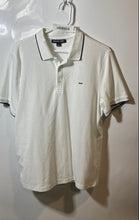 Load image into Gallery viewer, Michael Kors Mens White Short Sleeve Collared Polo Shirt Size Medium
