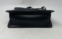 Load image into Gallery viewer, Aldo Womens Black Faux Leather Inner Pocket Crossbody Strap Top Handle Handbag
