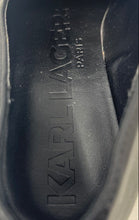 Load image into Gallery viewer, Karl Lagerfeld Paris Womens Indie Black Round Toe Slip-On Loafer Shoes Size 8.5M
