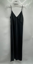 Load image into Gallery viewer, A New Day Womens Black Sleeveless Spaghetti Strap V-Neck Midi Slip Dress Size S
