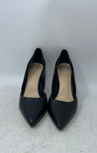 Load image into Gallery viewer, Vince Camuto Womens Airmosah Black Leather Stiletto D'Orsay Heels Size 6.5M
