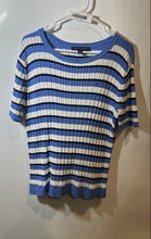Load image into Gallery viewer, Tommy Hilfiger Womens Multicolor Striped Cable Knit Pullover Sweater Size M
