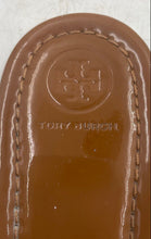 Load image into Gallery viewer, Authentic Tory Burch Womens Dillon Brown Leather Thong Sandals Size 8M Damaged
