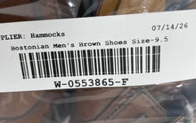 Load image into Gallery viewer, Bostonian Mens Brown Leather Lace-Up Oxford Dress Shoes Size 9.5 M
