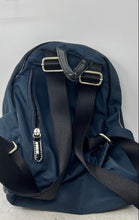 Load image into Gallery viewer, Karl Lagerfeld Womens Navy Blue Bow Design Adjustable Shoulder Straps Backpack
