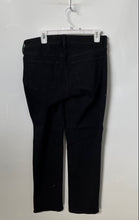 Load image into Gallery viewer, Gap Womens Black Denim Dark Wash Belt Loops Classic Straight Leg Jeans Sz 12/31R
