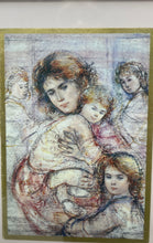 Load image into Gallery viewer, Home Decorative Wall Hanging Abby And Lisa Picture Frame By Edna Hibel
