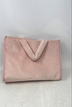 Load image into Gallery viewer, Juicy Couture Womens Pink And Gold Stud Lettering Double Handles Tote Bag
