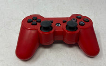 Load image into Gallery viewer, Sony PlayStation DualShock 3 CECHZC2U Red Wireless Gaming Controller Untested
