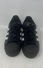 Load image into Gallery viewer, Adidas Mens Superstar Black White Leather Lace-Up Low Top Sneaker Shoes Size 7
