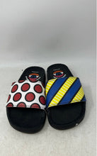 Load image into Gallery viewer, Adidas Womens Multicolor Printed Open Toe Slip-On Slide Sandals Size 8
