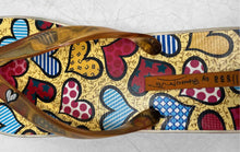 Load image into Gallery viewer, Melissa By Romero Britto Womens Multicolor Slip-On Flip-Flop Sandals Size 10
