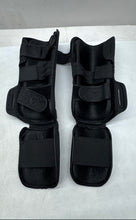 Load image into Gallery viewer, RDX Black Blue Sport Equipment Helmet Gloves &amp; Shin Guards Boxing Protective Set
