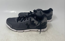 Load image into Gallery viewer, Under Armour Kids Micro G Speed Swift 1266302-040 Gray Black Sneaker Shoes Sz 7Y
