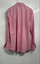 Load image into Gallery viewer, Banana Republic Mens Pink Long Sleeve Non-Iron Stretch Button-Up Shirt Size L
