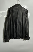 Load image into Gallery viewer, Marc By Andrew Marc Mens Black Long Sleeve Spread Collar Full-Zip Jacket Size M
