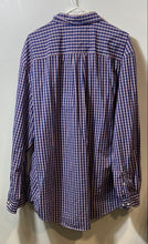 Load image into Gallery viewer, Tommy Hilfiger Mens Purple Plaid Cotton Long Sleeve Button-Up Shirt Size XXL
