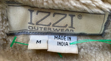 Load image into Gallery viewer, IZZI Outerwear Womens Brown Long Sleeve Hooded Full-Zip Jacket Size M
