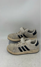 Load image into Gallery viewer, Adidas Kids Grand Court 00s JR5568 Gray Navy Blue Hook &amp; Loop Sneaker Shoes 1K

